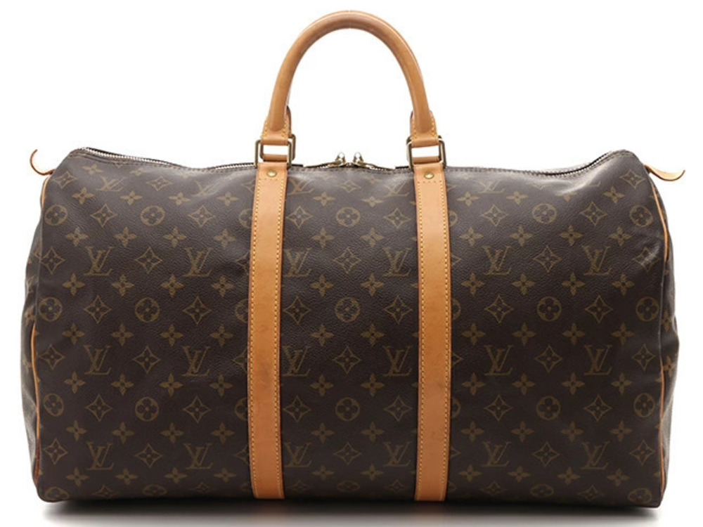 LOUIS VUITTON Keepall Monogram Boston Bag Handbag
